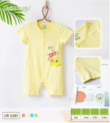 Body sơ sinh cộc tay Petit in hình Uala UR2285